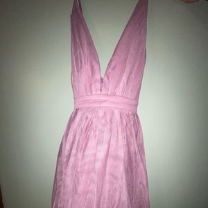 Cocktail, tulle dress. Pink/mauve color. Never worn.